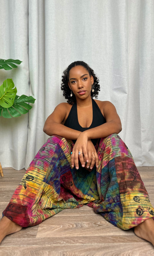Earth Dream Harem Trousers - Pink